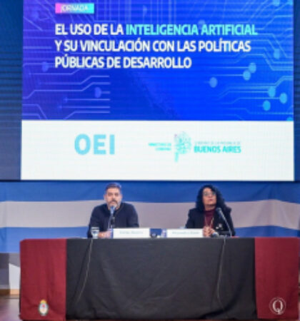 La Provincia y la OEI realizaron un encuentro sobre IA y políticas públicas
